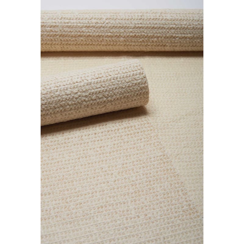 Nourison Ivory Cushioned Vinyl-coated Non-slip Rug Pad