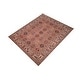 preview thumbnail 2 of 5, Tribal Kazak Patrick Pink/Beige Wool Rug - 9'1'' x 12'0''