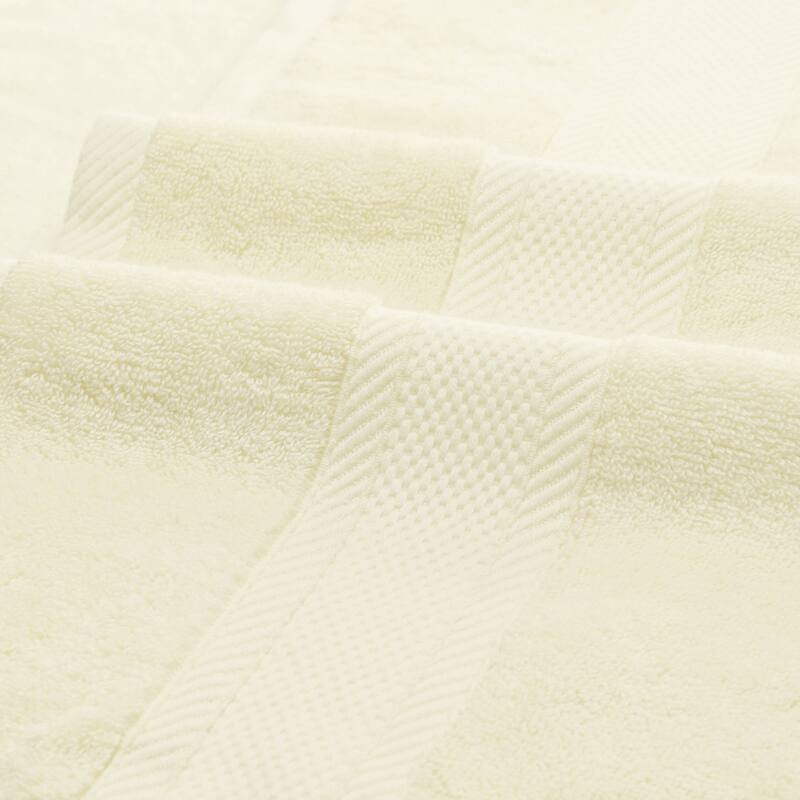 Cotton 2 Pack Bath Towels Set, Light Weight, Quick Dry and Highly Absorbent for Bathroom, Gym, Pool 28" x 56" - Beige