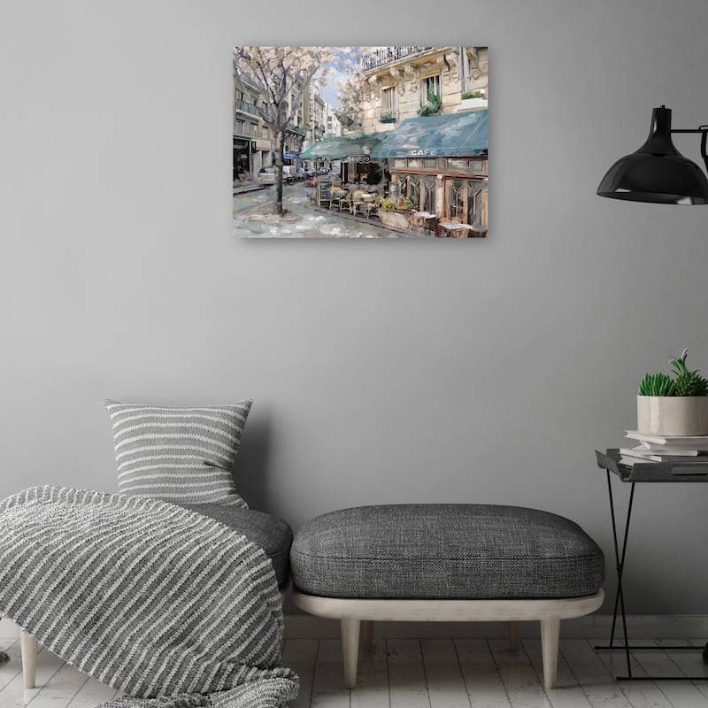 Bistro de Paris I By Studio Arts Canvas Art Print