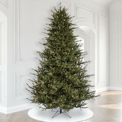 Vickerman 9.5' Itasca Fraser Artificial Christmas Tree, Warm White LED Dura-lit Lights