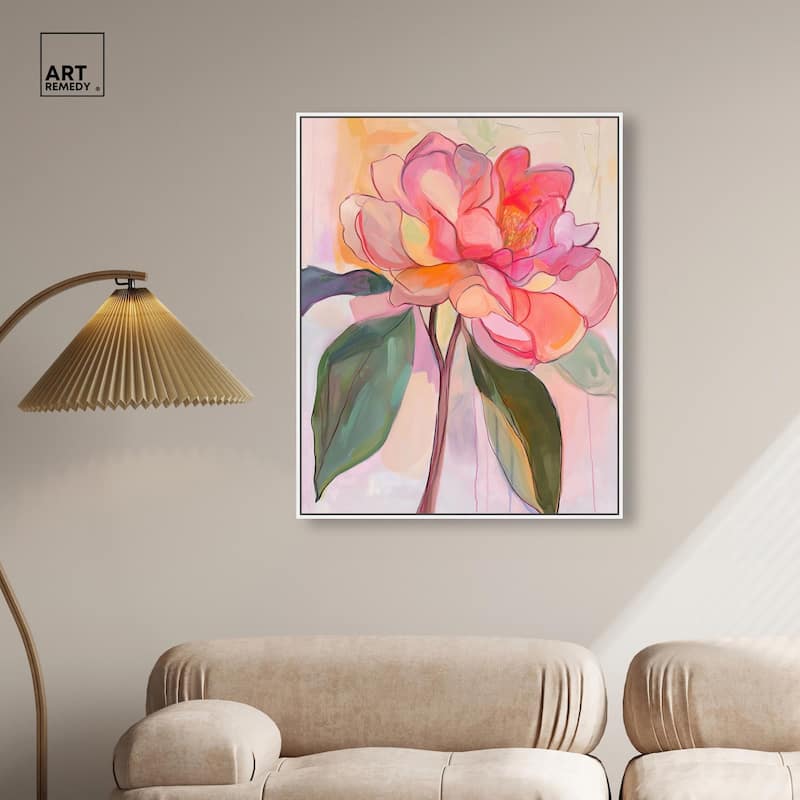 Softly Unfurling I Canvas by Art Remedy