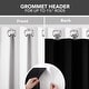 preview thumbnail 16 of 91, Deconovo 100 Percent Blackout with Liner Grommet Curtain (2 Panel)