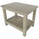 preview thumbnail 24 of 85, Vineyard HIPS Outdoor Folding Eco-Friendly All Weather Seashell Adirondack Chairs (12-Piece Conversation Set)