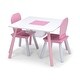 preview thumbnail 1 of 4, 4-Piece Toddler Playroom Set Pink - Toddler