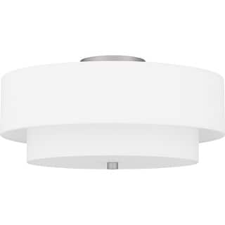 Quoizel Semi-Flush Mount 2-Light Semi-Flush Mount in Brushed Nickel