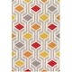 preview thumbnail 18 of 30, Pass Hand-Tufted Retro Geometric Wool Rug (7'6 x 9'6)