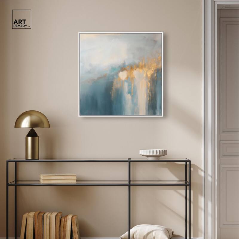 Golden Tears II Canvas by Art Remedy