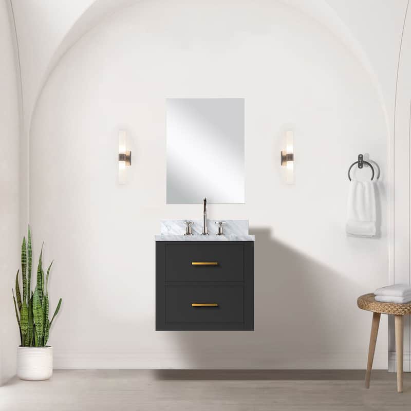 Castor Bath Vanity with Acrylic Top and Sink