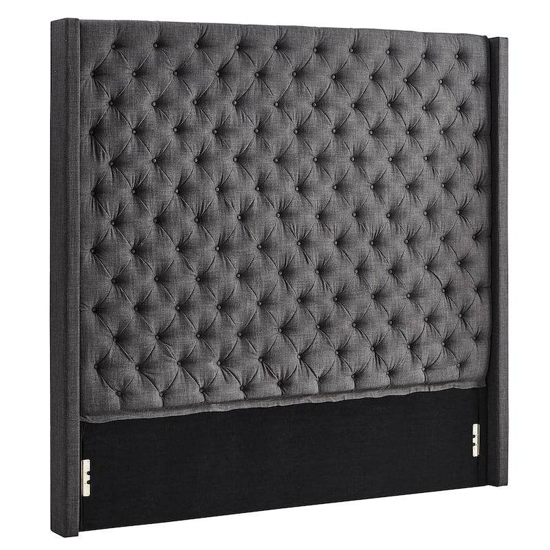 Naples Button-tufted Wingback Headboard only by iNSPIRE Q Artisan