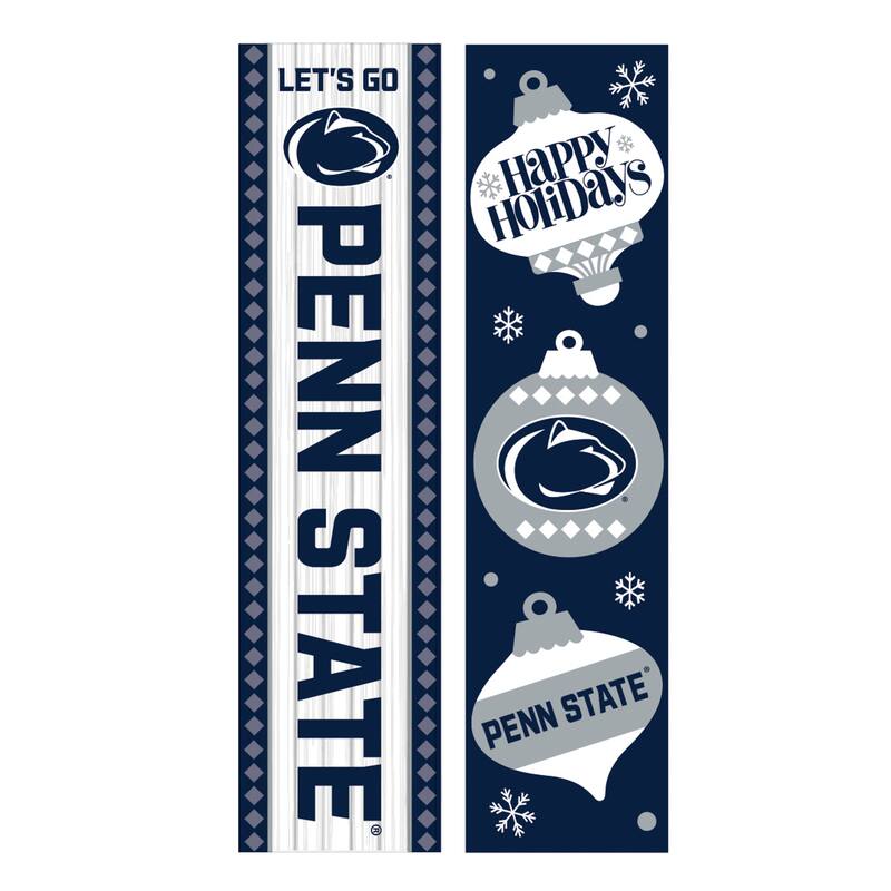 47" Double Sided Seasonal Porch Leaner, Penn State - 47" x 11.25"