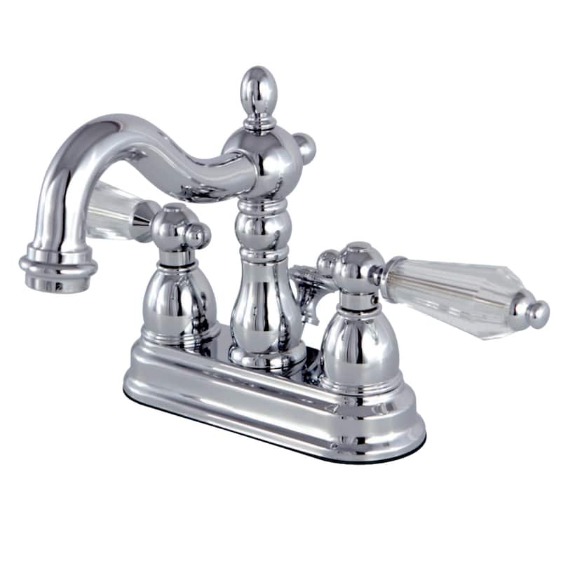 Kingston Brass Wilshire Centerset Bathroom Faucet - Includes Metal - Chrome