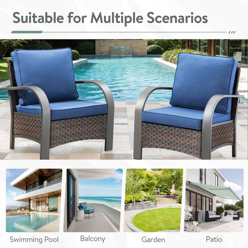 Pocassy Outdoor Patio Furniture Set