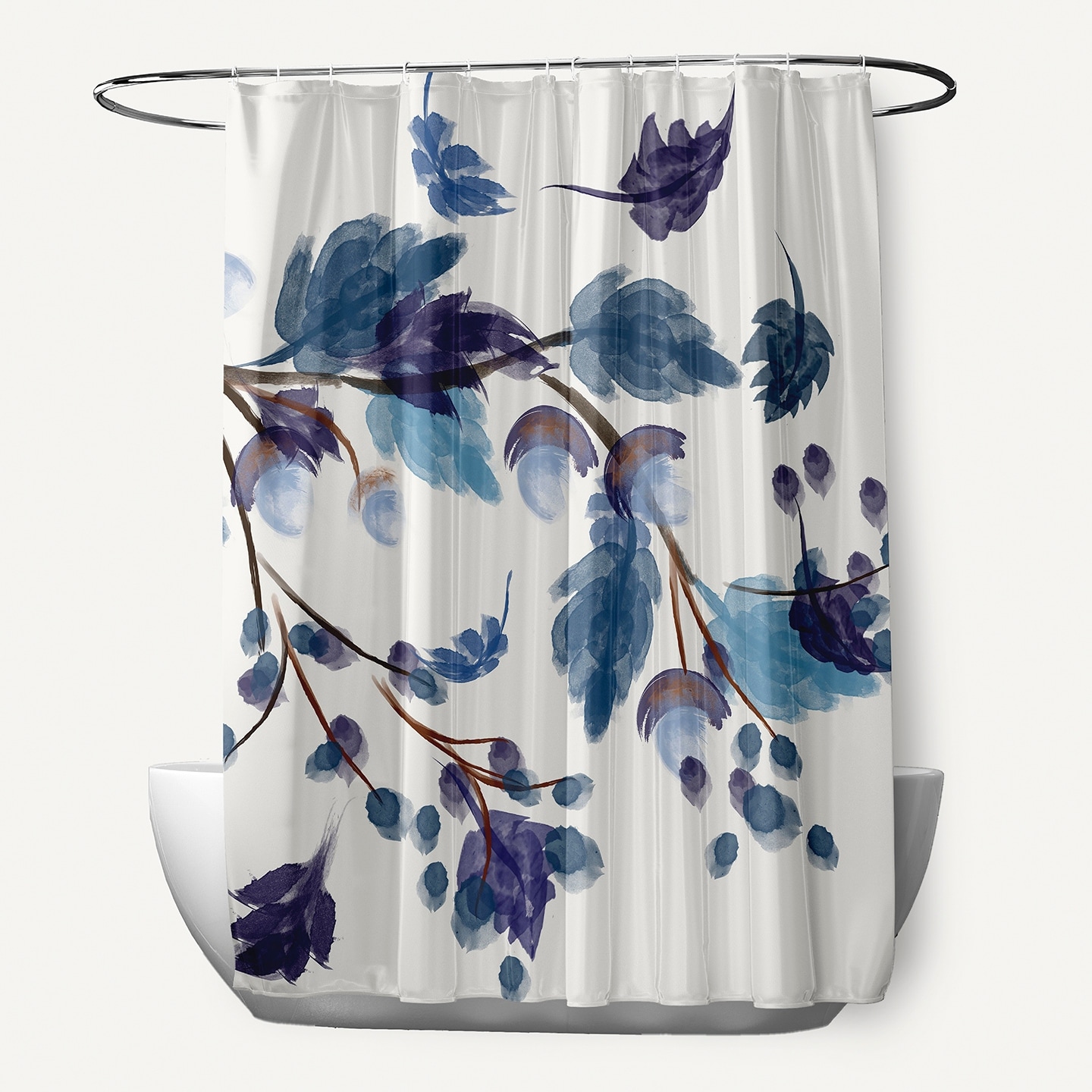 Colorful Leaves Shower Curtain