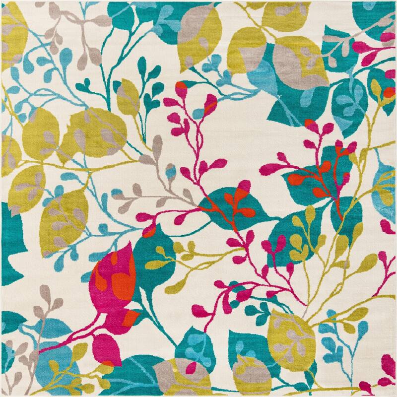 Contemporary Chorisia Collection Area Rug