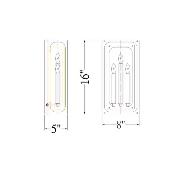 Easton 3 Light Wall Sconce - Matte Black