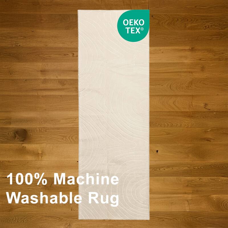 ECARPETGALLERY Somos Modern Machine Washable Area Rug