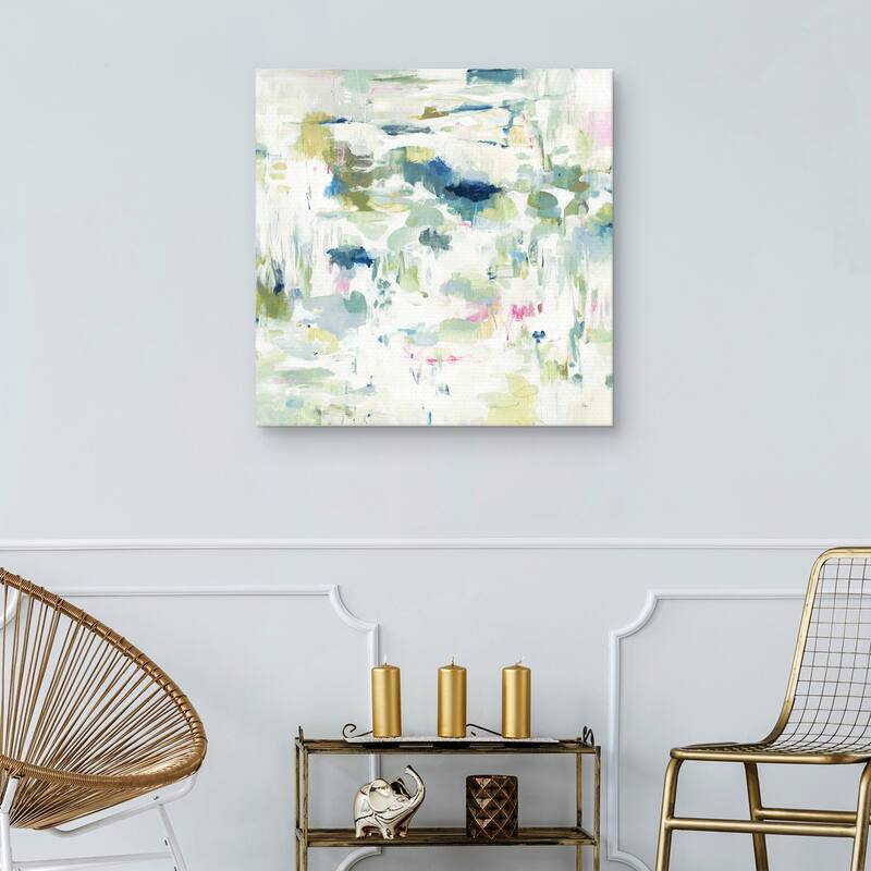 Abstract Reflections by Lisa Ridgers Canvas Art Print