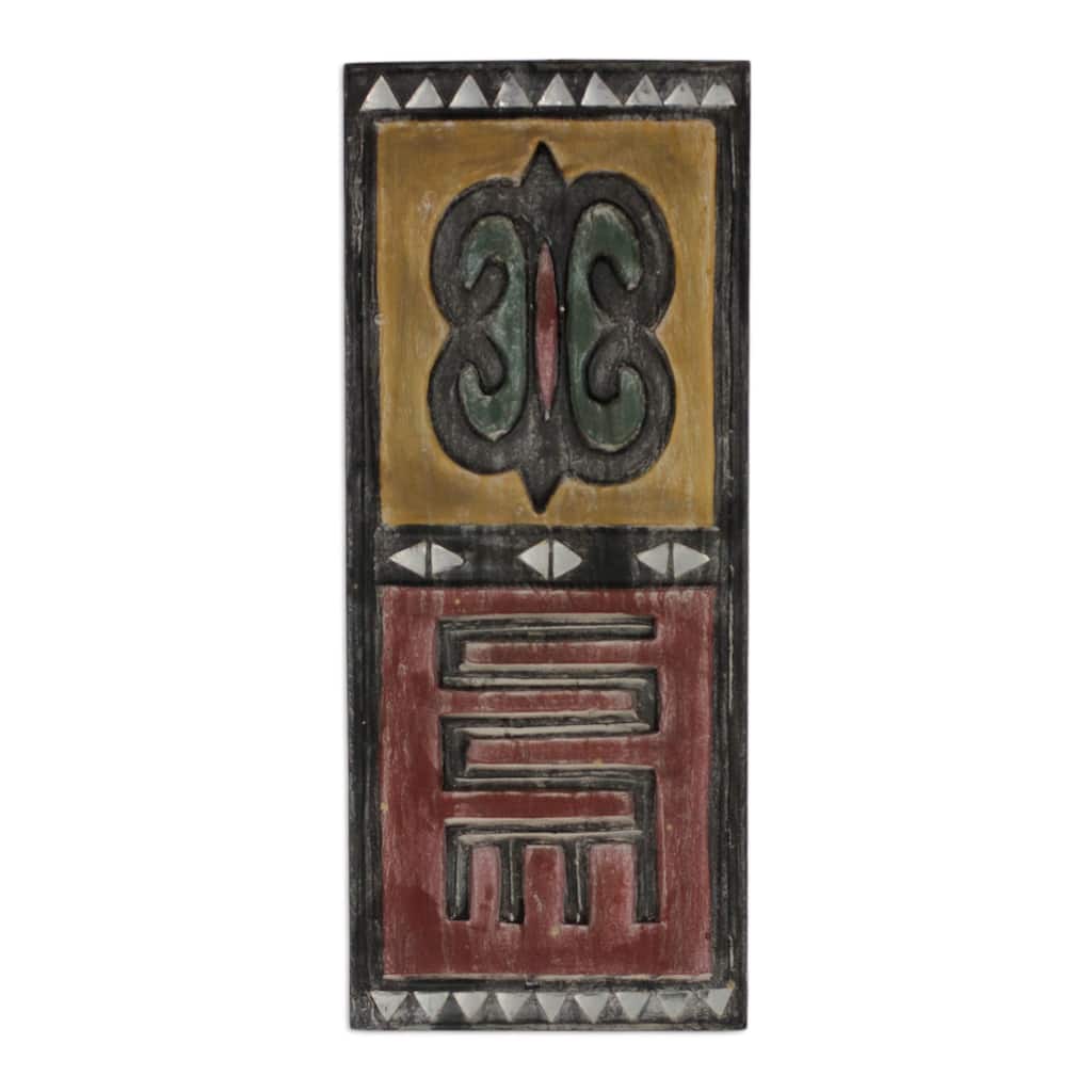 Novica Handmade We Are Resolute Wood Wall Art