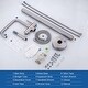 preview thumbnail 21 of 34, WOWOW Floor Mount Single-Handle Freestanding Tub Faucet