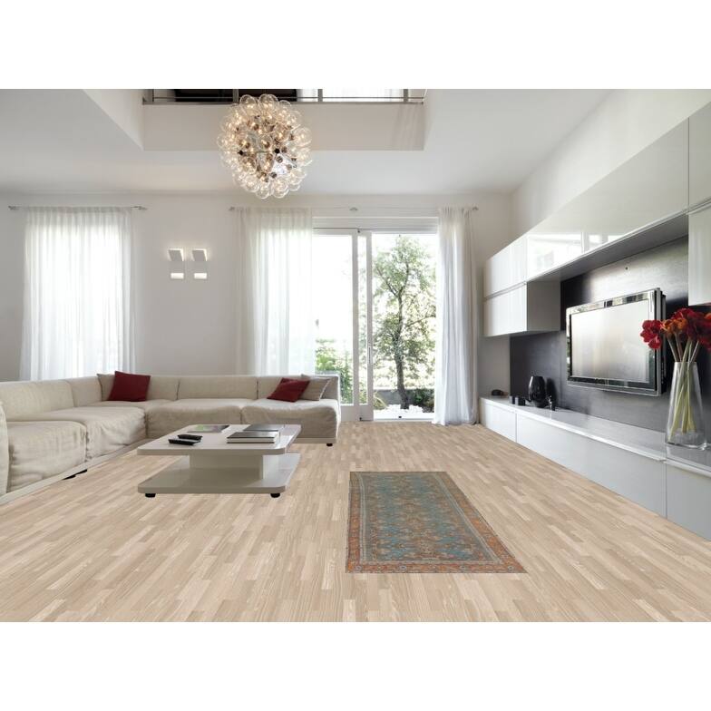 Hand Knotted Oriental 100% Wool Carpet Traditional All-Over Beige & Ivories Heriz Runner Rug - 10' 9'' X 3' 4''