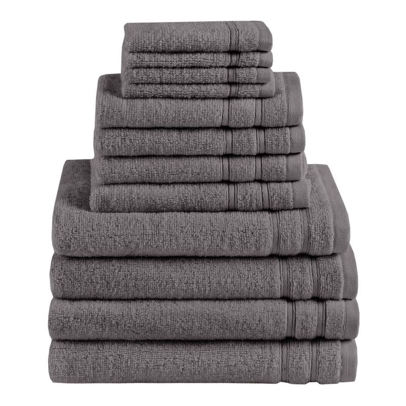 Chelsea Square 400GSM Essential Bundle Quick Dry 100% Cotton 12pc Towel Set