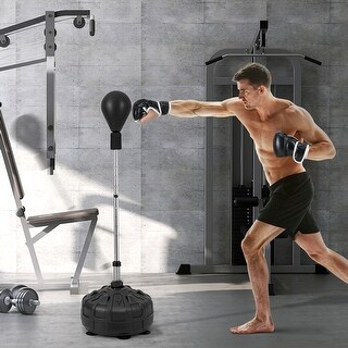 Freestanding Reflex Punching Bag for Adults - 18.5