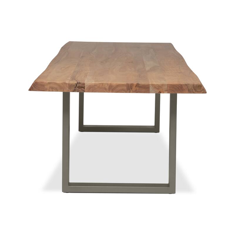 Urbia Brooks Solid Acacia Dining Table - U Base