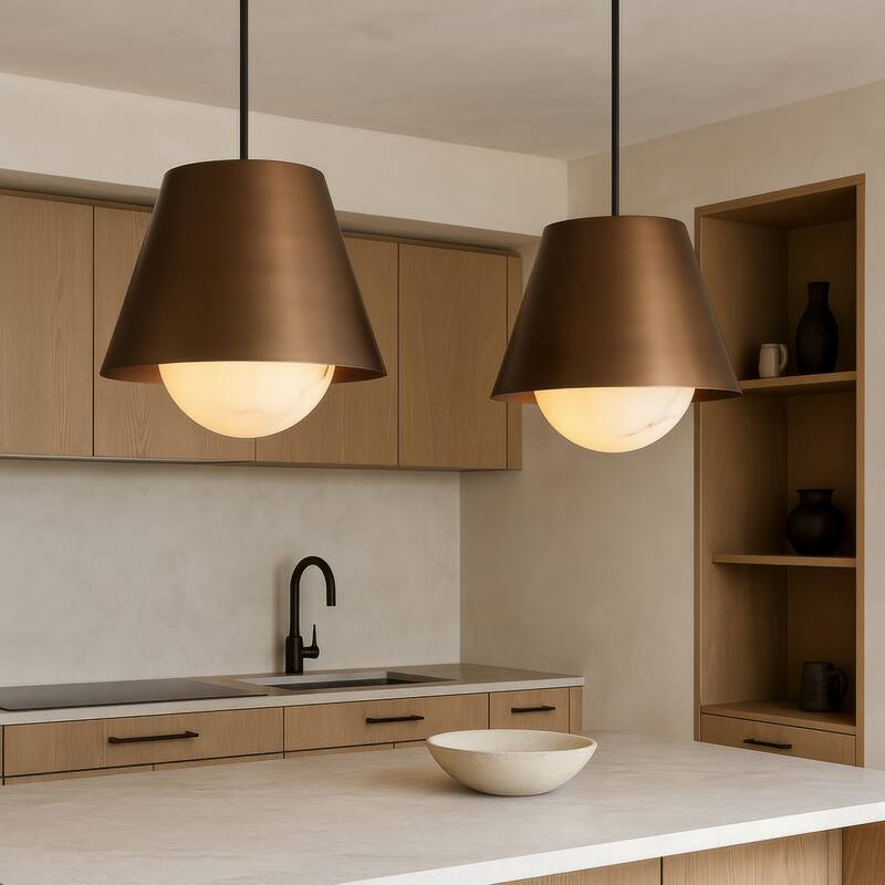 Varaluz Rock On Pendant Light - Brontourage/Matte Black