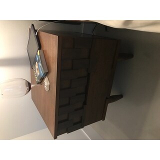 Carson Carrington Tessuto 2-drawer Night Stand