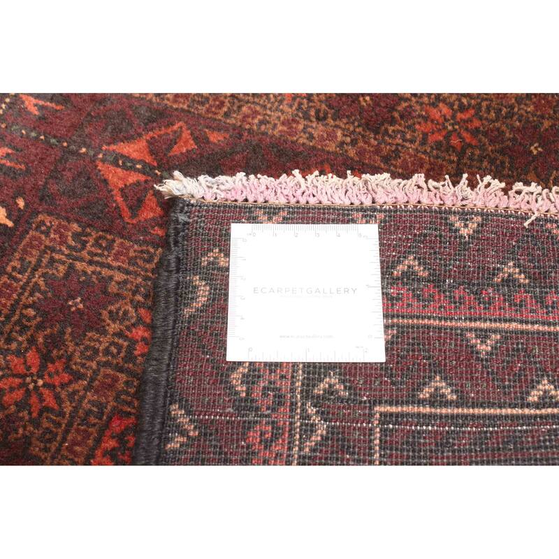 ECARPETGALLERY Hand-knotted Teimani Dark Brown Wool Rug - 2'8 x 4'3