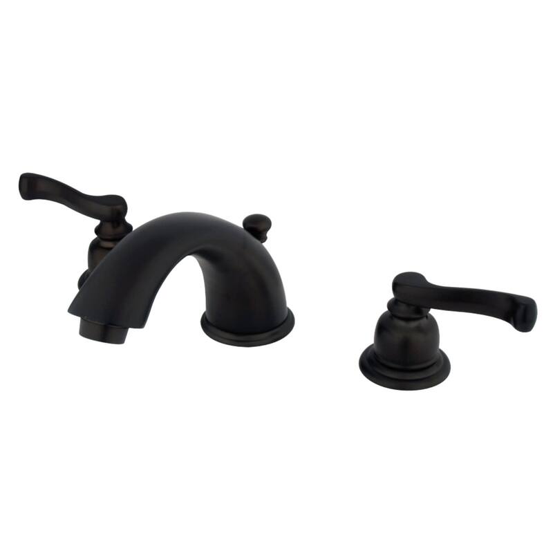Kingston Brass 1.2 GPM Widespread Bathroom Faucet with Pop-Up Drain - Oil Rubbed Bronze