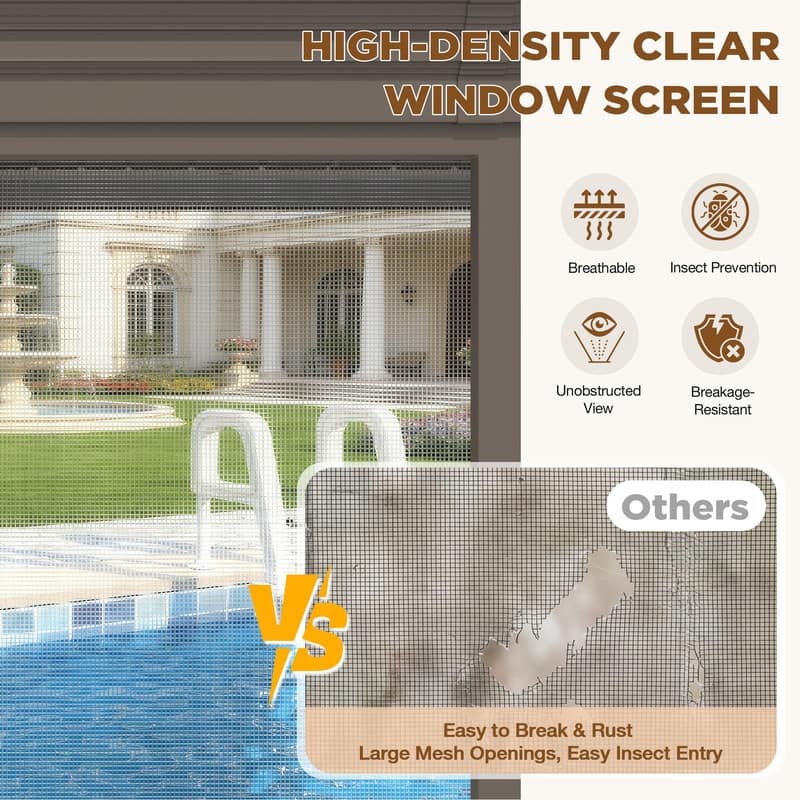 Hardtop Sunroom with Double Steel Roof, Sliding/Lockable Doors & Screens - All-Season Rustproof Aluminum Frame,Advanced Drainage