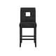 preview thumbnail 25 of 50, Mendoza Keyhole Counter Height Back Stool (Set of 2) by iNSPIRE Q Bold