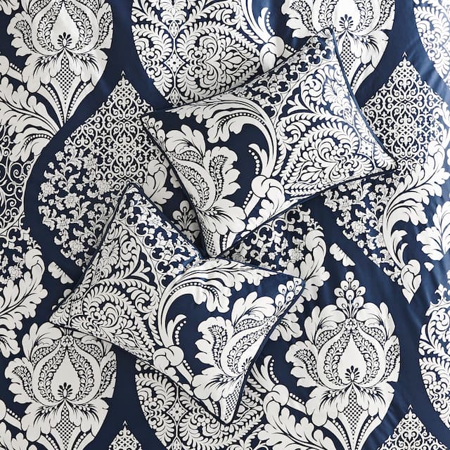 Madison Park Marcella 7 Piece Cotton Printed Comforter Set