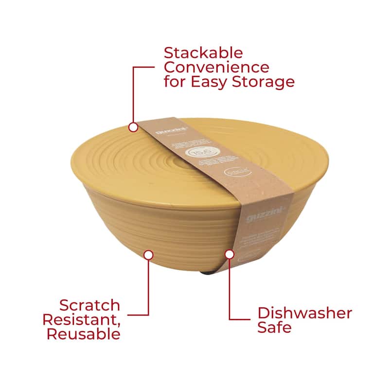 Guzzini Tierra Bowl with Lid