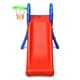 preview thumbnail 7 of 6, Costway Children Kids Toddlers Folding Slide with Bask - Red, Blue, Yellow