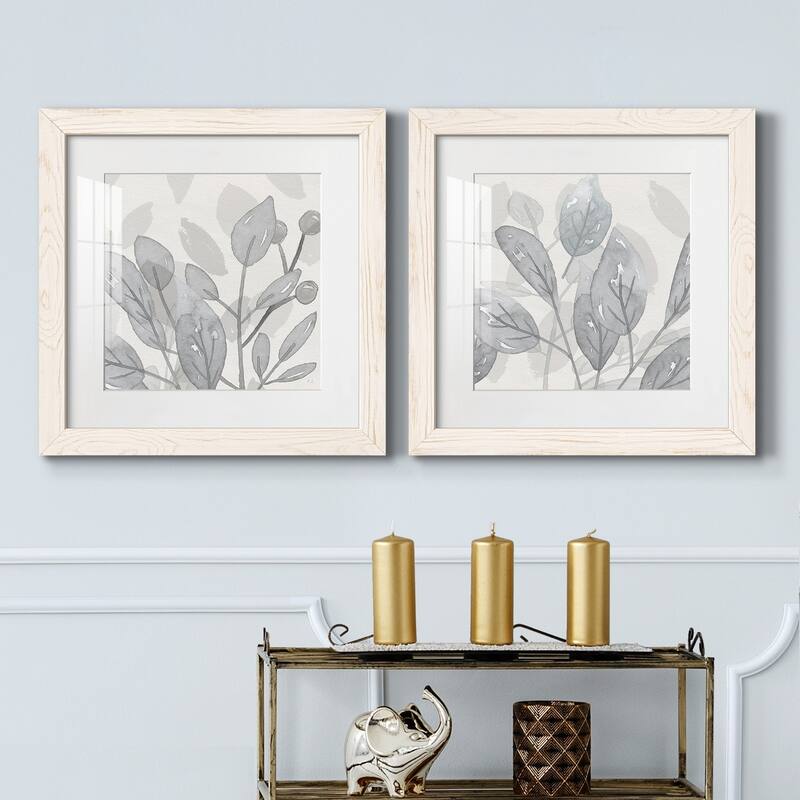 Shadow Leaves I-Premium Framed Print - Ready to Hang