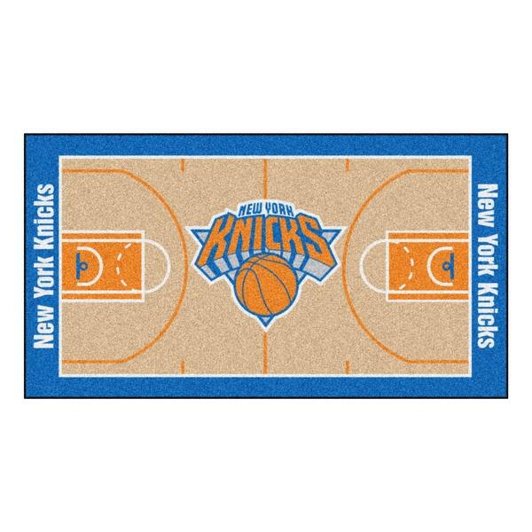 Shop Nba New York Knicks Nba Court Large Non Skid Mat Area Rug