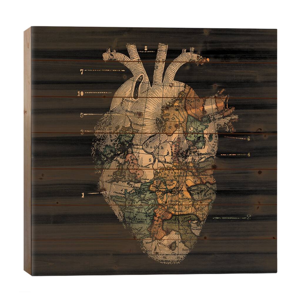 I'll Find You Print On Wood by Tobias Fonseca - Multi-Color
