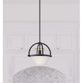 Hunter Wedgefield 1 Light Pendant - Kitchen Island, Dining Room, Bedroom - Contemporary, Transitional