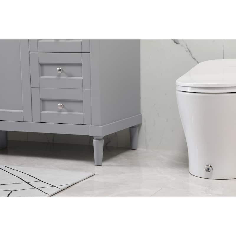 Clarity 48 - 60 Inch Single Bathroom Vanity