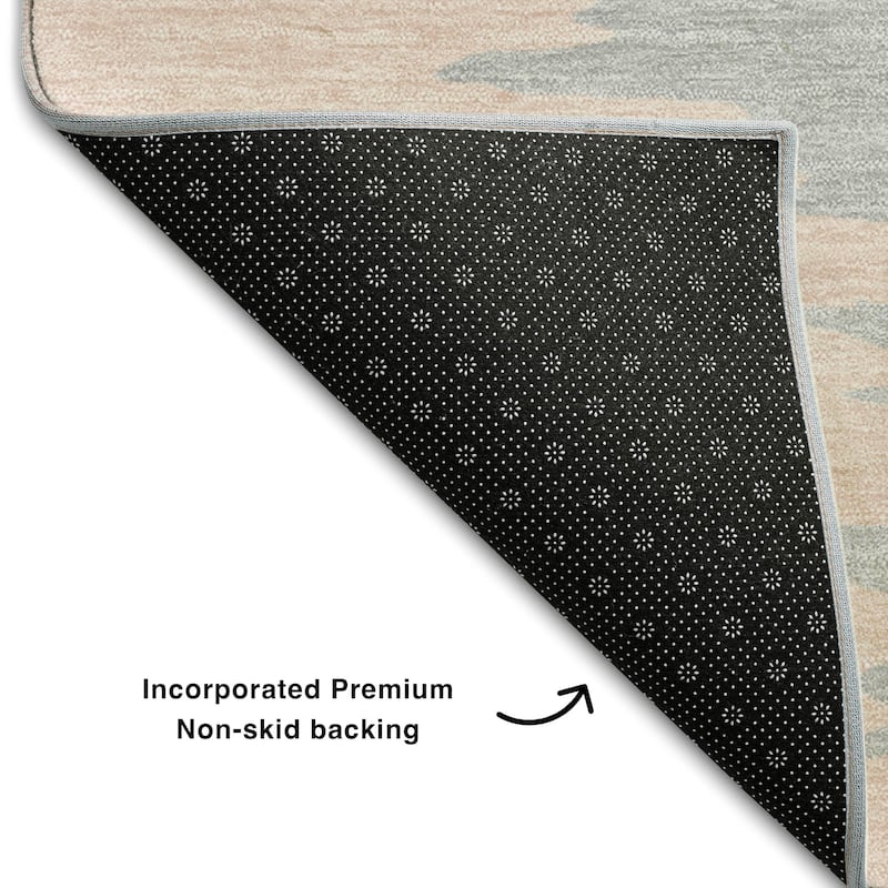 Premium Washable Super Soft Modern Ombre Mayfield Rug