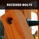 preview thumbnail 10 of 11, Gorilla Playsets Chateau Tower Wood Playset with Rock Wall