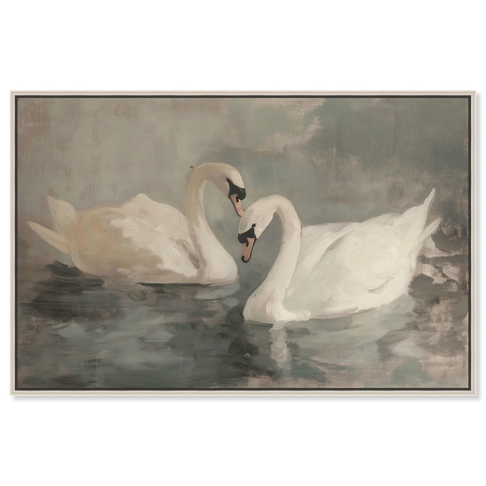 Ivory Idyllic Canvas by Art Remedy