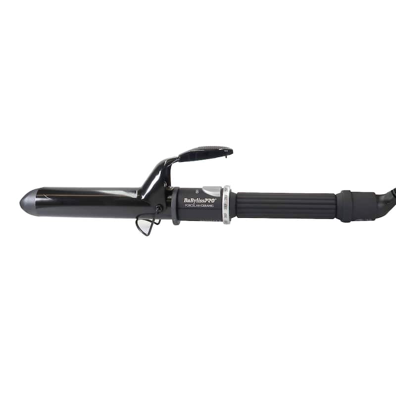 BaByliss Pro Porcelain Ceramic Gift Box (Dryer, Waver, Curling Iron) Black #BPPP7 + Wahl Flat Top Comb White #3329-100