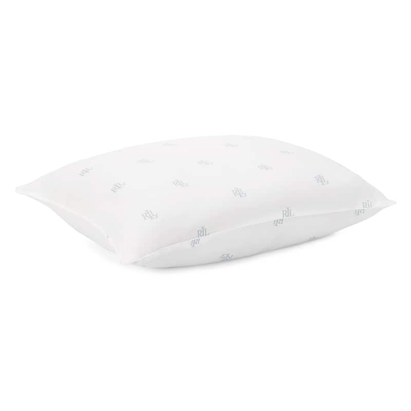 Lauren Ralph Lauren Logo Bed Pillows 2 Pack - White