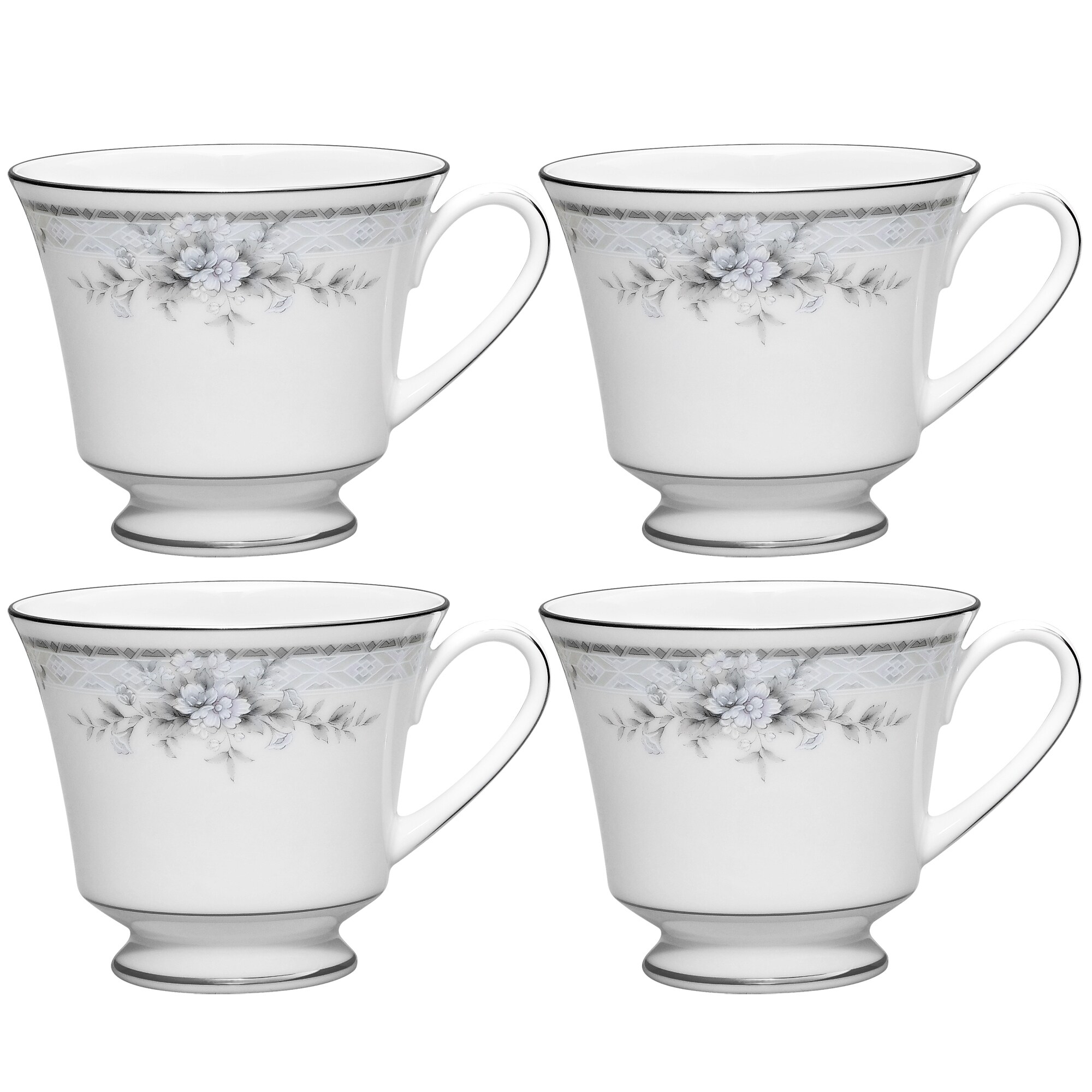 【美品・4枚セット】ノリタケSWEET LEILANI 19cm ボウル Noritake Sweet Leilani Set Of 4 Teacups, 8 oz. - Overstock - 40117912