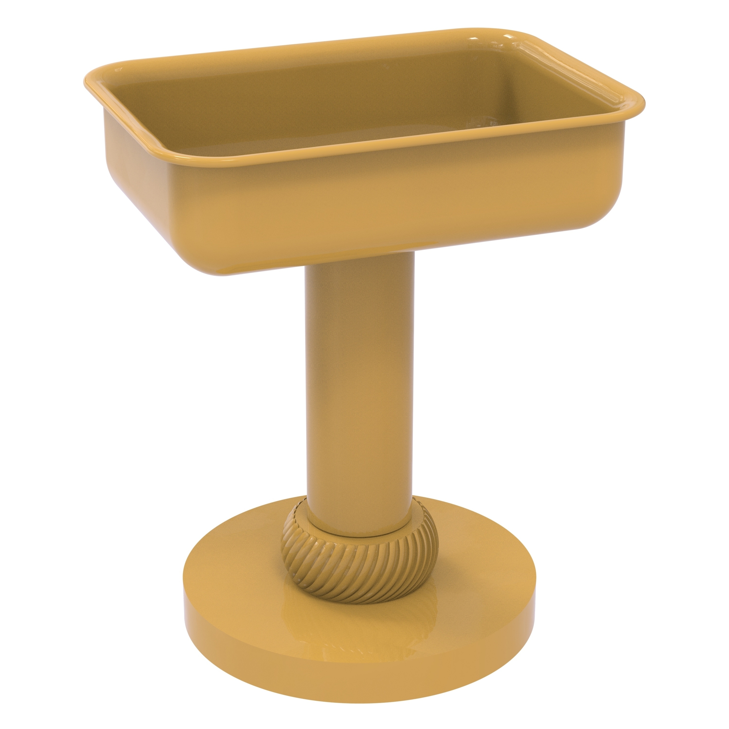 Allied Brass Vanity Top Soap Dish with Twisted Accents