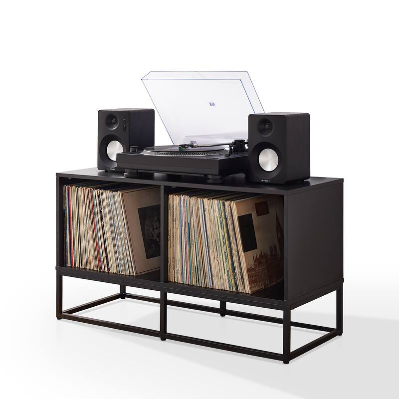 Crosley Enzo Medium Record Storage Media Console